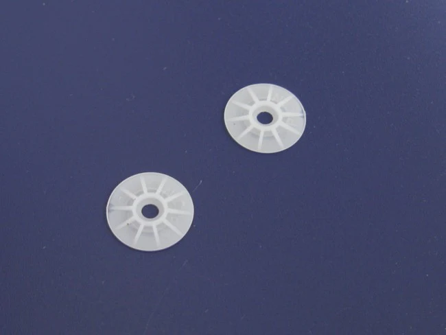 V2 White Delrin Disk Set (2pcs) [PN Racing] MR2068W
