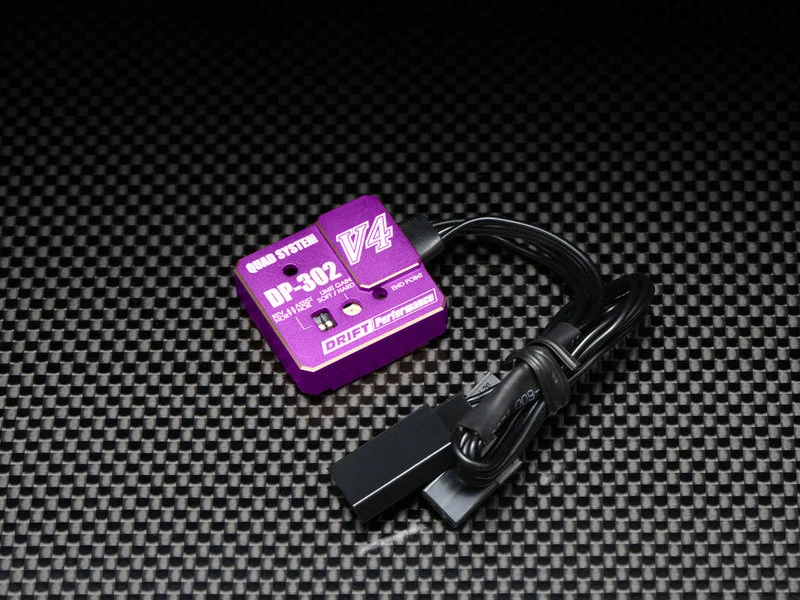 V4 DP-302 Drift Steering Gyro (BLUE BLACK RED PURPLE) 1-10 Drift [Yokomo] DPP-302V4B DPP-302V4RB DPP-302V4PB - Image 6