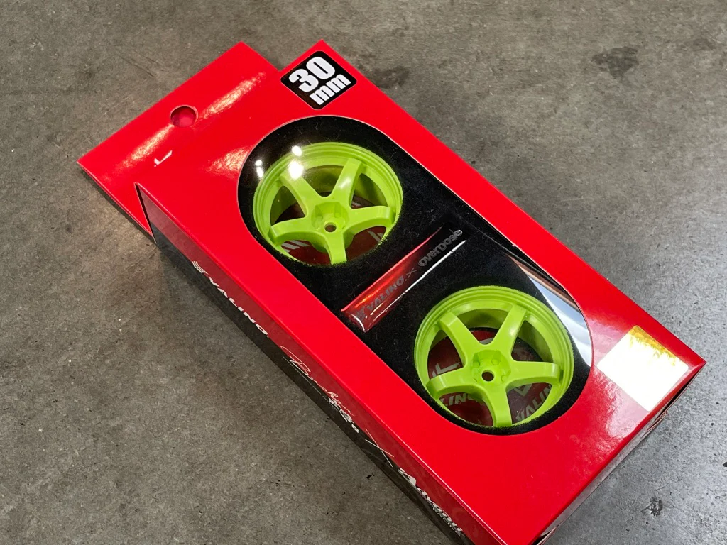 VALINO GV330 30mm (9 offset - Lime Yellow) *wide* (2 PACK) [Overdose] OD2776 - Image 2