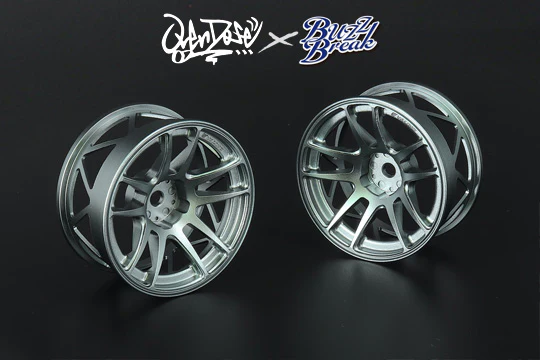 VALINO N820S UL-Spec (Ultra Light Weight) Aluminum Wheel 26mm (OFF+7) 1-10 Drift Rim - Pink Silver Purple Red Gold Black [Overdose] BB-RW-038 BB-RW-039 BB-RW-040 BB-RW-041 - Image 3