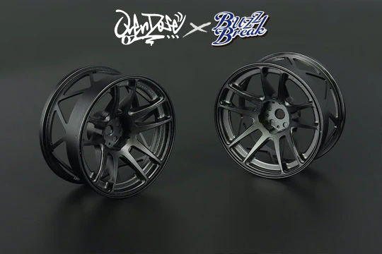 VALINO N820S UL-Spec (Ultra Light Weight) Aluminum Wheel 26mm (OFF+7) 1-10 Drift Rim - Pink Silver Purple Red Gold Black [Overdose] BB-RW-038 BB-RW-039 BB-RW-040 BB-RW-041 - Image 6