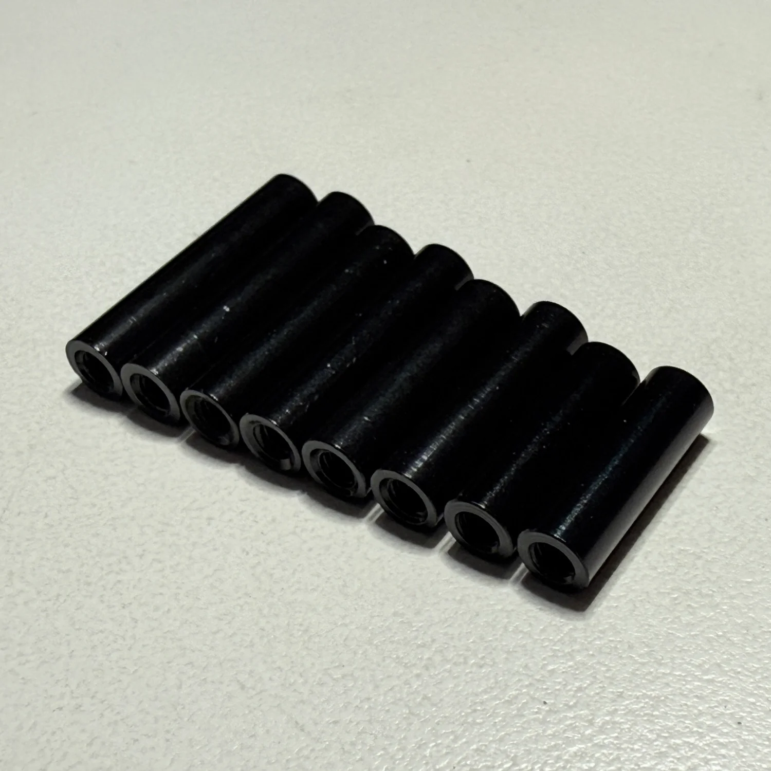 VARIETY PACK: M3 Aluminum Threaded LONG Standoffs Spacers (16mm 18mm 20mm 22mm) (8-Pack) BLACK [Scale Reflex] 830044 - Image 2