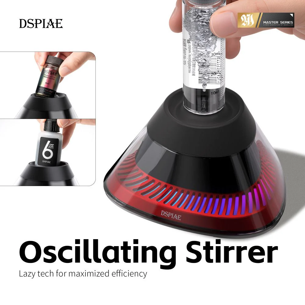 Vibrating Oscillating  Paint Stirrer - Electronic Paint Shaker Mixer [DSPIAE] MS-02