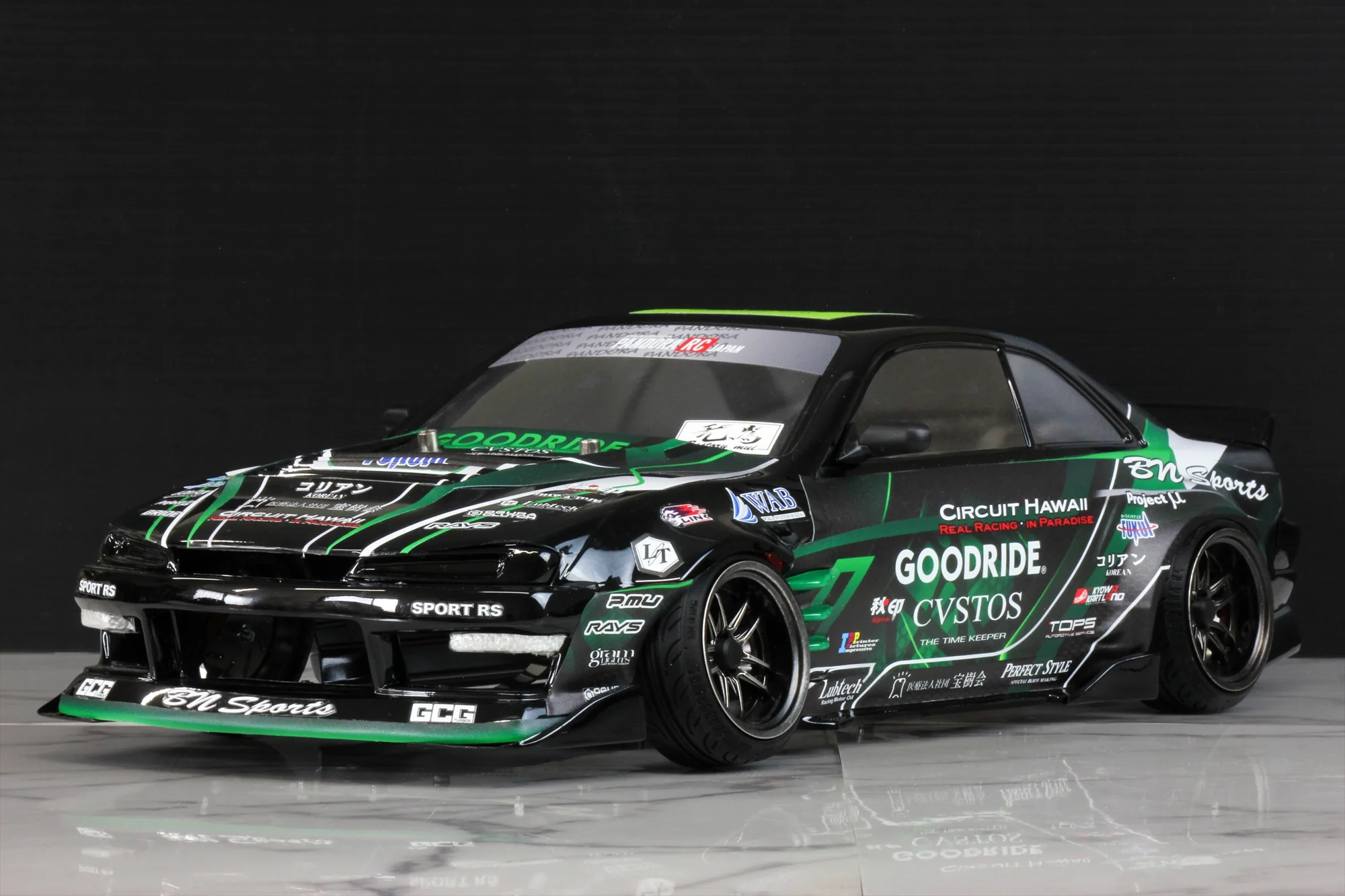 Vinyl＆Logo Sticker SET (Jin Horino SPEC) Formula D Japan Graphics Livery Vinyl Sheet [Pandora] VGP-616 - Image 2
