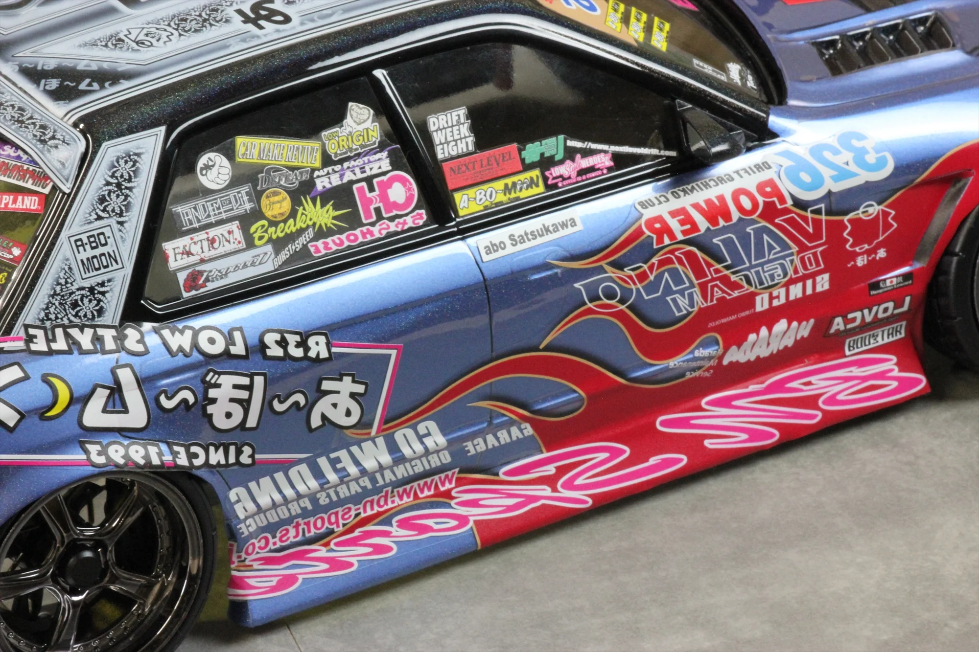 Vinyl Logo sticker SET (Abo-Moon Specs) 300x420mm 1-10 Livery Decal 326 BN Sport [Pandora] VGP-625 - Image 3