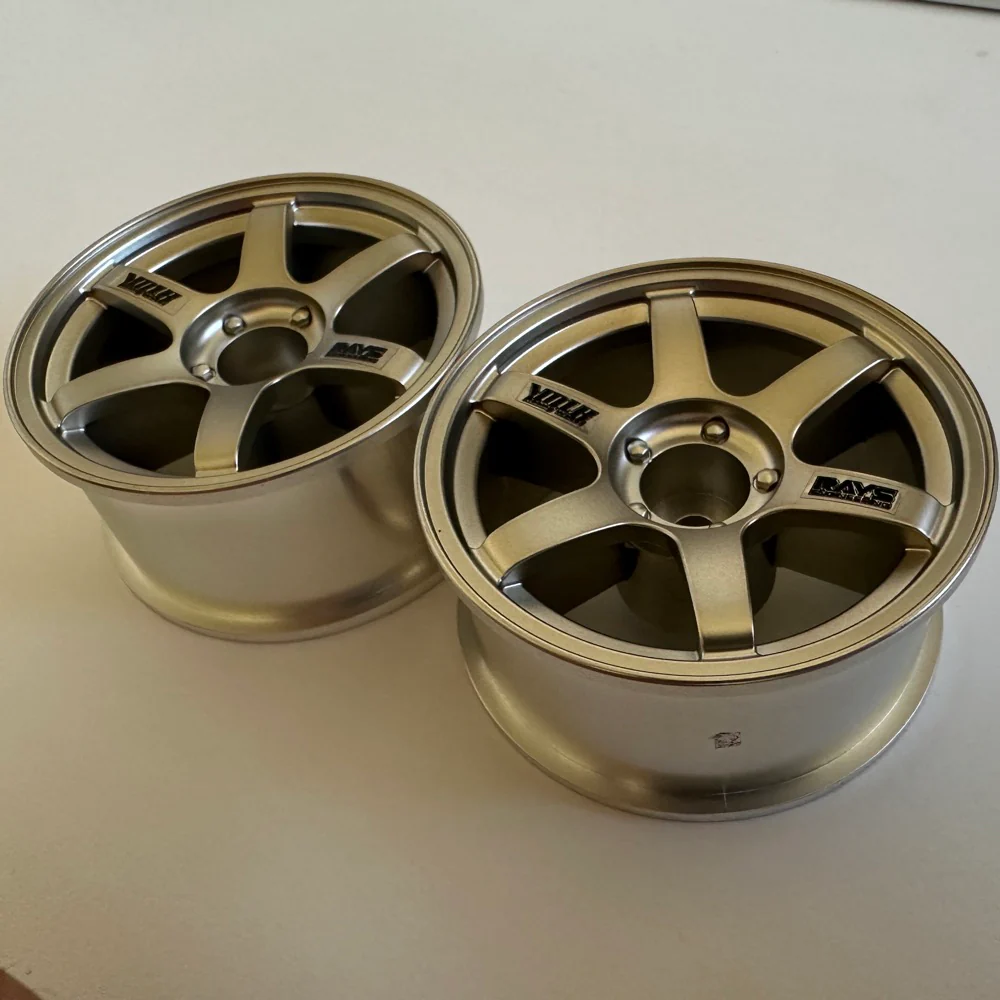 VOLK RACING TE37 TE-37 TE37SL 5mm 8mm Gun Metallic Silver RAYS 1-10 DRIFT RIMS [SPICE] SPA-424 SPA-429 - Image 3