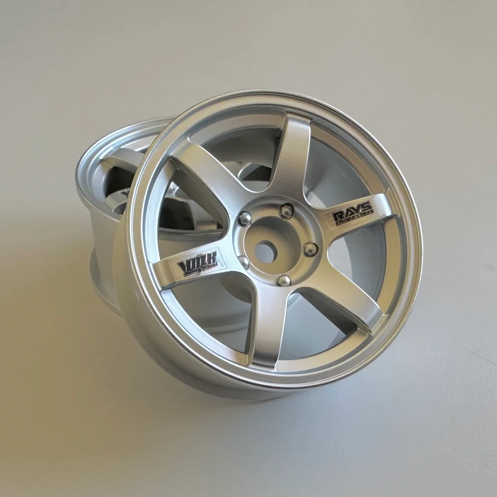 VOLK RACING TE37 TE-37 TE37SL 5mm 8mm Matte Silver RAYS 1-10 DRIFT RIMS [SPICE] SPA-423 SPA-428 - Image 2