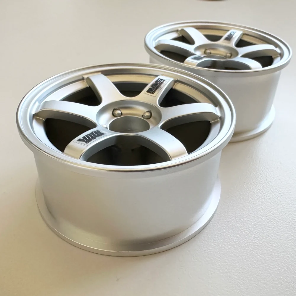 VOLK RACING TE37 TE-37 TE37SL 5mm 8mm Matte Silver RAYS 1-10 DRIFT RIMS [SPICE] SPA-423 SPA-428 - Image 3