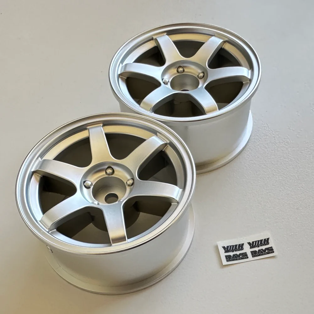 VOLK RACING TE37 TE-37 TE37SL 5mm 8mm Matte Silver RAYS 1-10 DRIFT RIMS [SPICE] SPA-423 SPA-428 - Image 4