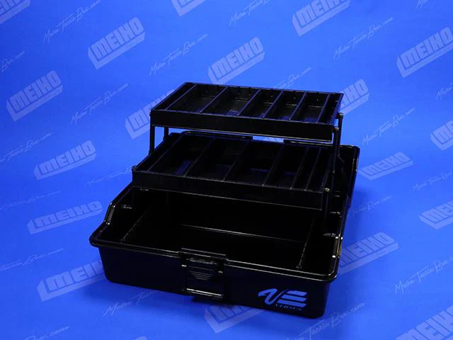 VS-7030 Tackle Box 15" x 8" - 2 Tier and Top Case Made in Japan [Meiho] 4963189801324 - Image 2