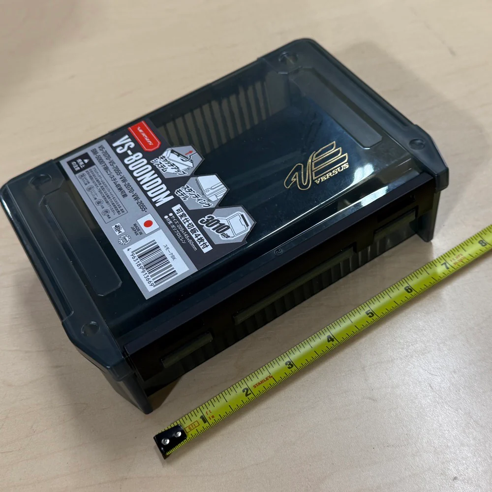 VS-800NDDM Multi Utility Case - SMOKE Parts Box 7"  Made in Japan [Meiho] 4963189913669