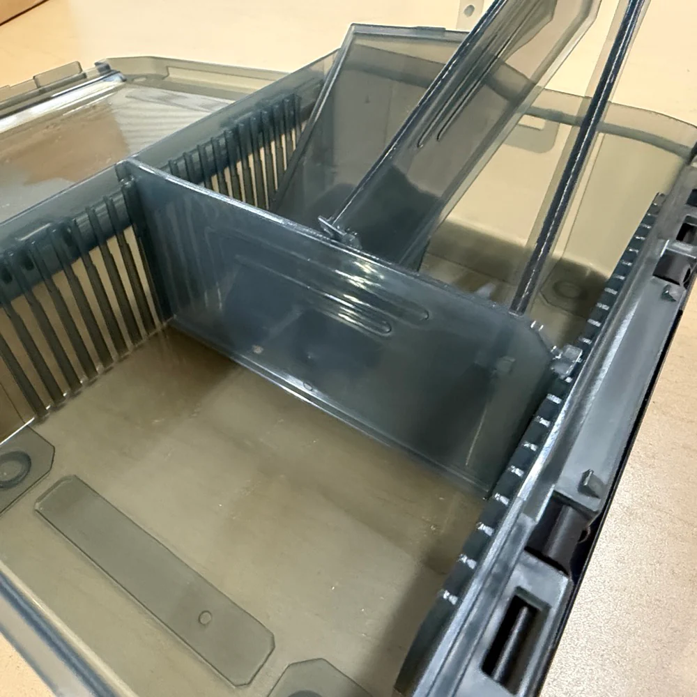 VS-800NDDM Multi Utility Case - SMOKE Parts Box 7"  Made in Japan [Meiho] 4963189913669 - Image 3