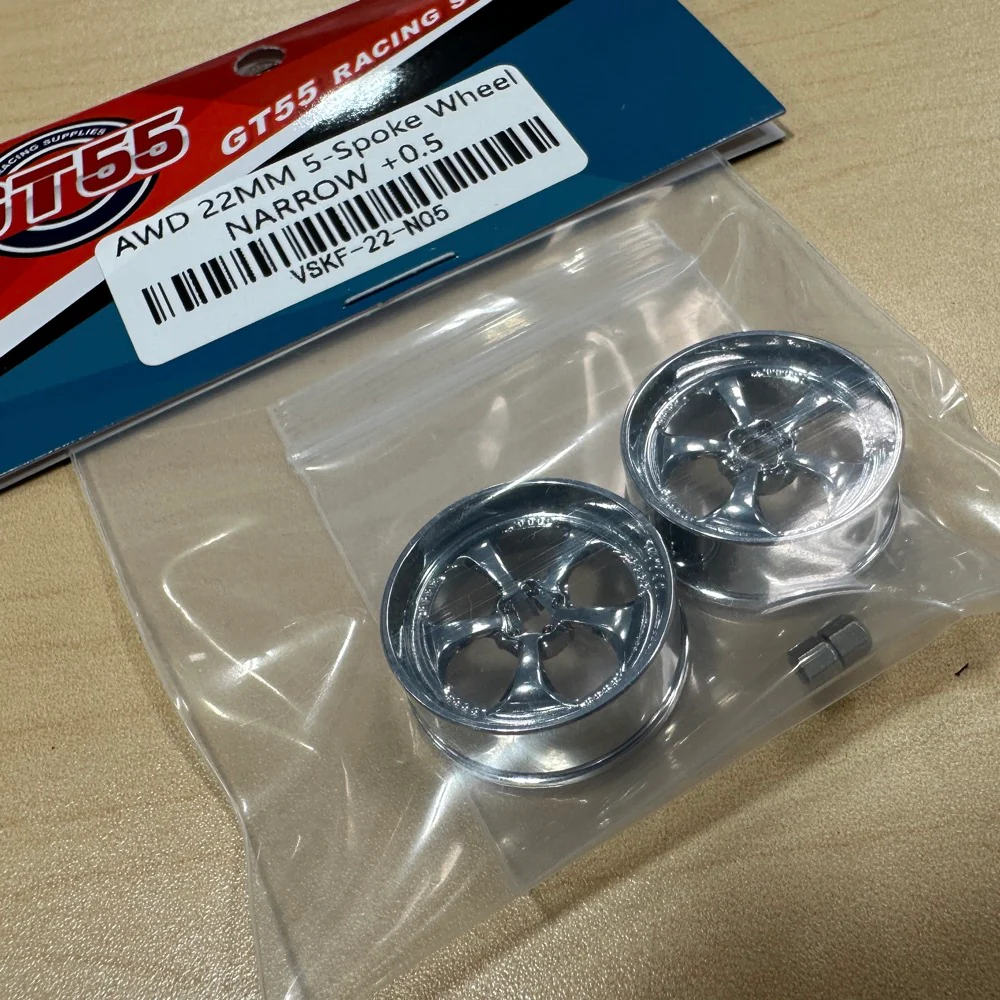 VSKF Aluminum 1/24 Rims 22mm x 8.5mm / 11mm Wheels MINI DRIFT [GT55] - Image 3