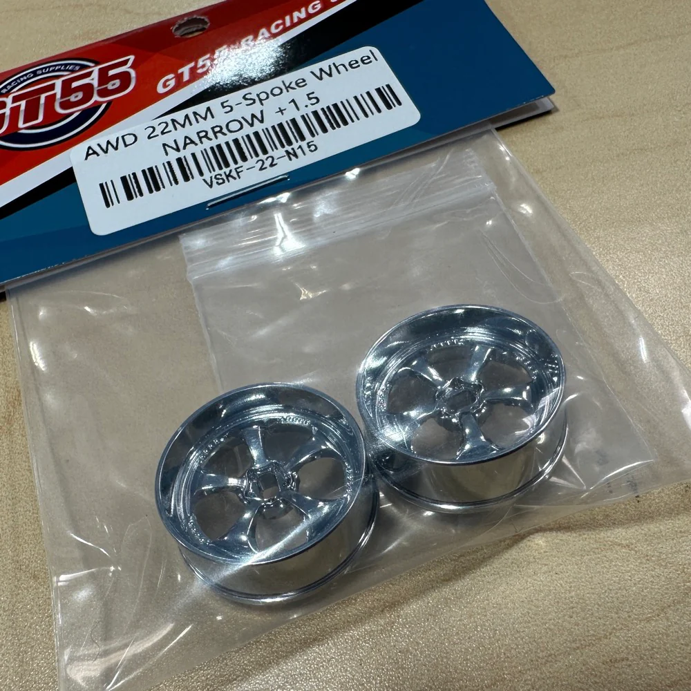 VSKF Aluminum 1/24 Rims 22mm x 8.5mm / 11mm Wheels MINI DRIFT [GT55] - Image 4