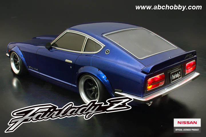 Wangan Fairlady Z Nissan Datsun 240z S30 1-10 Drift Body Set [ABC Hobby] 66188 - Image 2