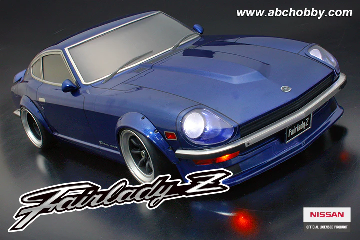 Wangan Fairlady Z Nissan Datsun 240z S30 1-10 Drift Body Set [ABC Hobby] 66188 - Image 4