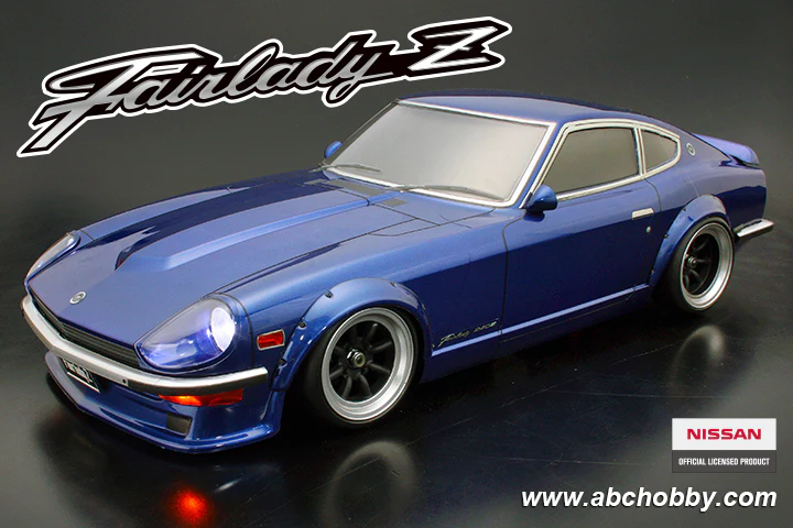 Wangan Fairlady Z Nissan Datsun 240z S30 1-10 Drift Body Set [ABC Hobby] 66188 - Image 5