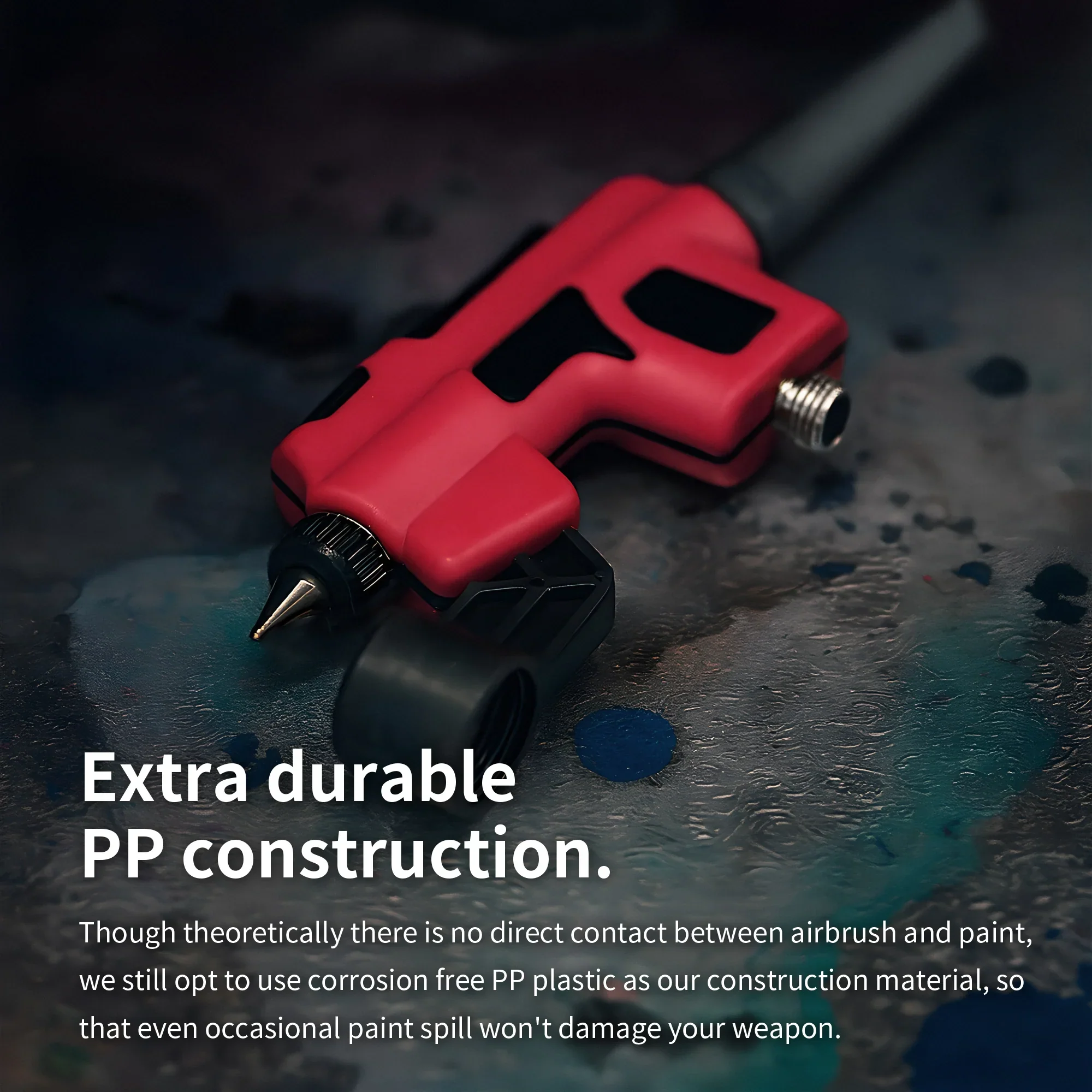 Wash-Free Airbrush Gun (Paint Marker or Mix Bottle) [DSPIAE] PT-AB - Image 6
