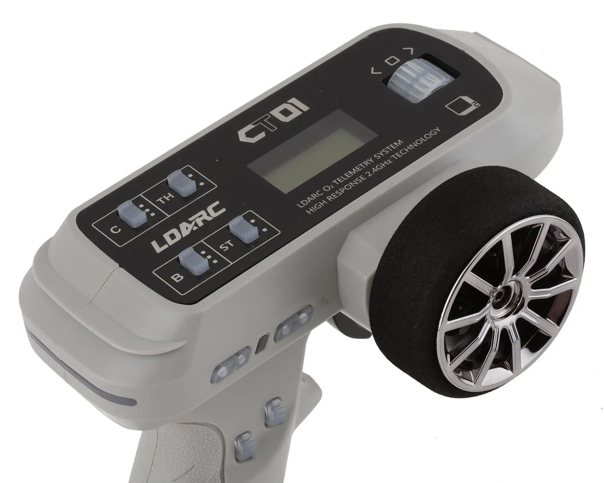 WHITE LDARC CT01 8-Channel 2.4Ghz Telemetry Radio System (w- Receiver) [LDARC] HP029.L0702