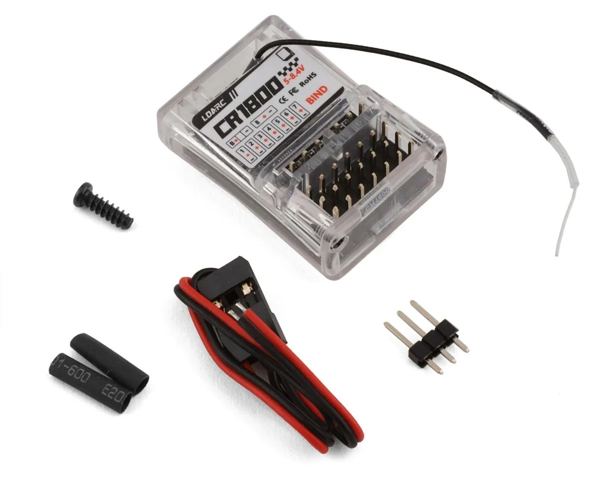 WHITE LDARC CT01 8-Channel 2.4Ghz Telemetry Radio System (w- Receiver) [LDARC] HP029.L0702 - Image 4