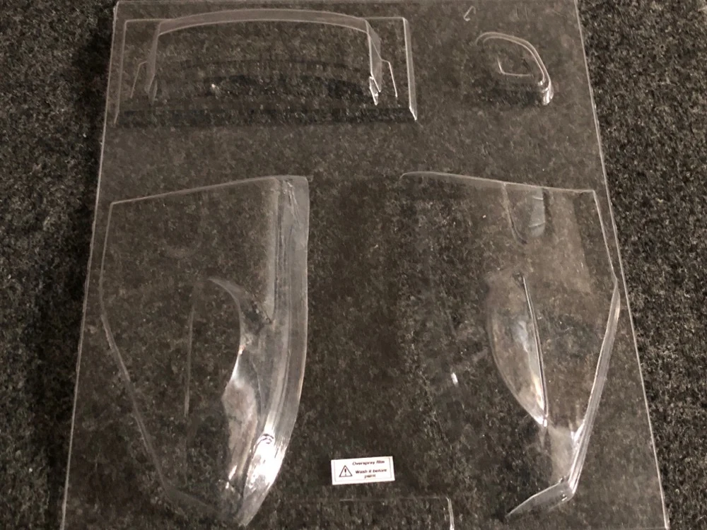 Wide Body Set w Wing for Tamiya RX-7  1-10 FD3S [Demi Works] DWRX7WB - Image 6