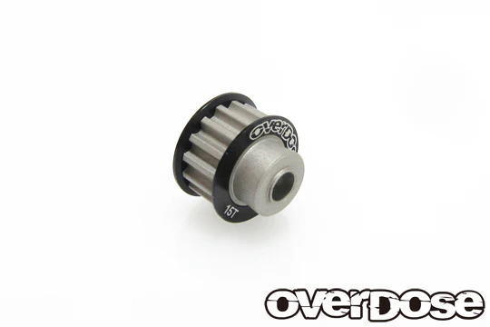 Wide Center Pulley 15T (For OD3839/Black) [OVERDOSE] OD3860