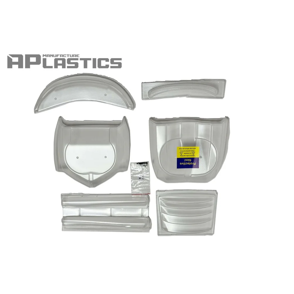 WIDEBODY KIT for 400Z Fairlady Z 1-10 Drift Body (Wing, Louver, Lip) [APlastics] 400ZWB - Image 4