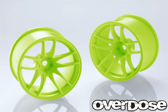 Work CR KAI EMOTION LIME GREEN 9mm  *WIDE* 30MM [Overdose] OD2947