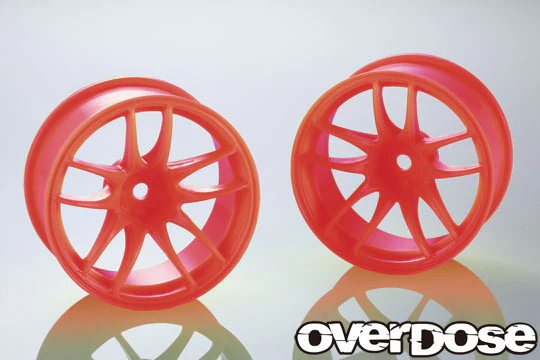 Work CR KAI R-SPEC 7mm 26mm RIMS Rims PINK YELLOW GREEN [Overdose] OD2935 OD2934 OD2933 - Image 2