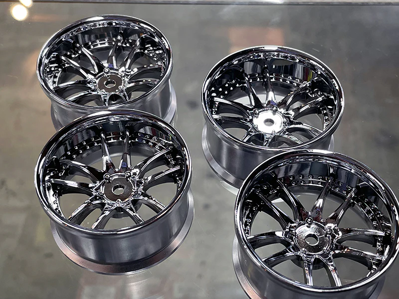 Work Emotion CR3P CHROME 6mm 8mm 1-10 DRIFT RIMS [LAB] LW-0606Ca LW-0608Ca - Image 3