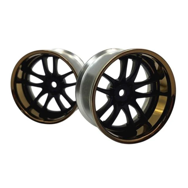 Work Emotion CR3P MATTE CARBON / BRONZE LIP 6mm 8mm 1-10 DRIFT RIMS [LAB] LW-0606CBRA LW-0608CBRA