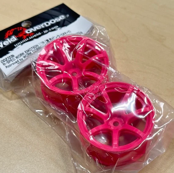 Work Emotion R-SPEC T7R 7mm Pink Yellow Green [Overdose] OD2722 OD2723 OD2724 - Image 8