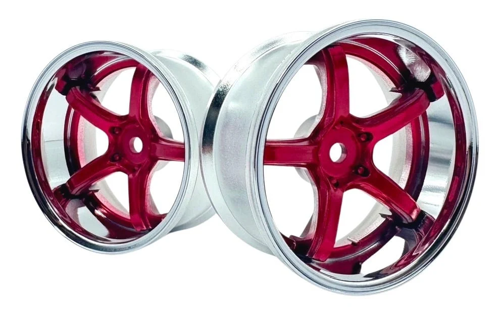 Work EMOTION T5R 2P T5R2P CONCAVE TYPE CANDY RED RIMS 6mm 8mm [LAB] LW-0706CR LW-0708CR