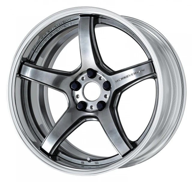 Work EMOTION T5R 2P T5R2P CONCAVE TYPE CHROME RIMS 6mm 8mm [LAB] LW-0706C LW-0708C - Image 4