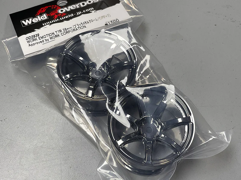 Work Emotion T7R BLACK METAL CHROME (SMB) 7mm  [Overdose] OD2839 - Image 2
