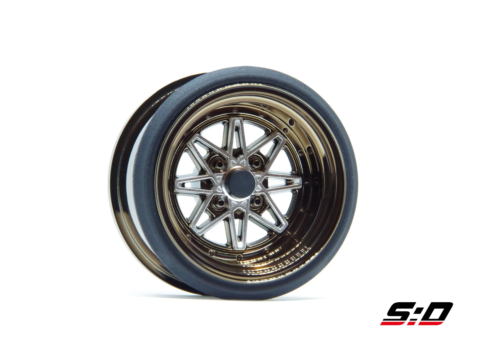 Work Equip 03 (BRONZE LIP) Rims Set (9mm - 12mm) [Scale Dynamics] 10177 10178 - Image 2