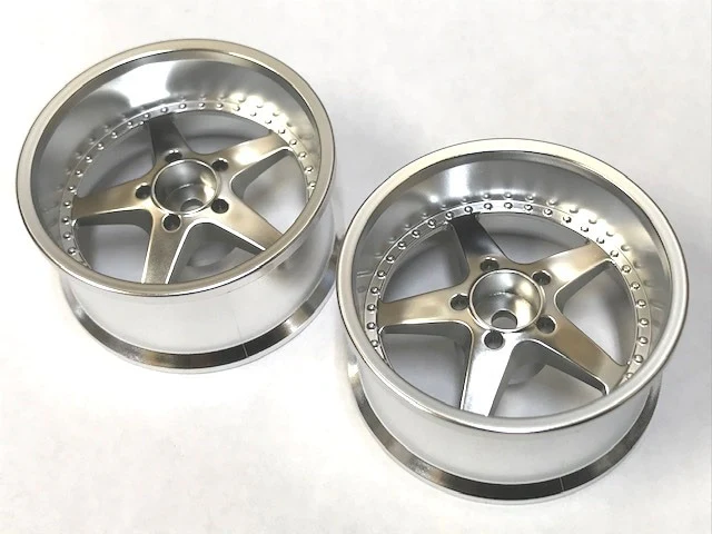 WORK EQUIP 05 6mm - 8mm RIMS MATTE CHROME [LAB] LW-0108MCA LW-0106MCA