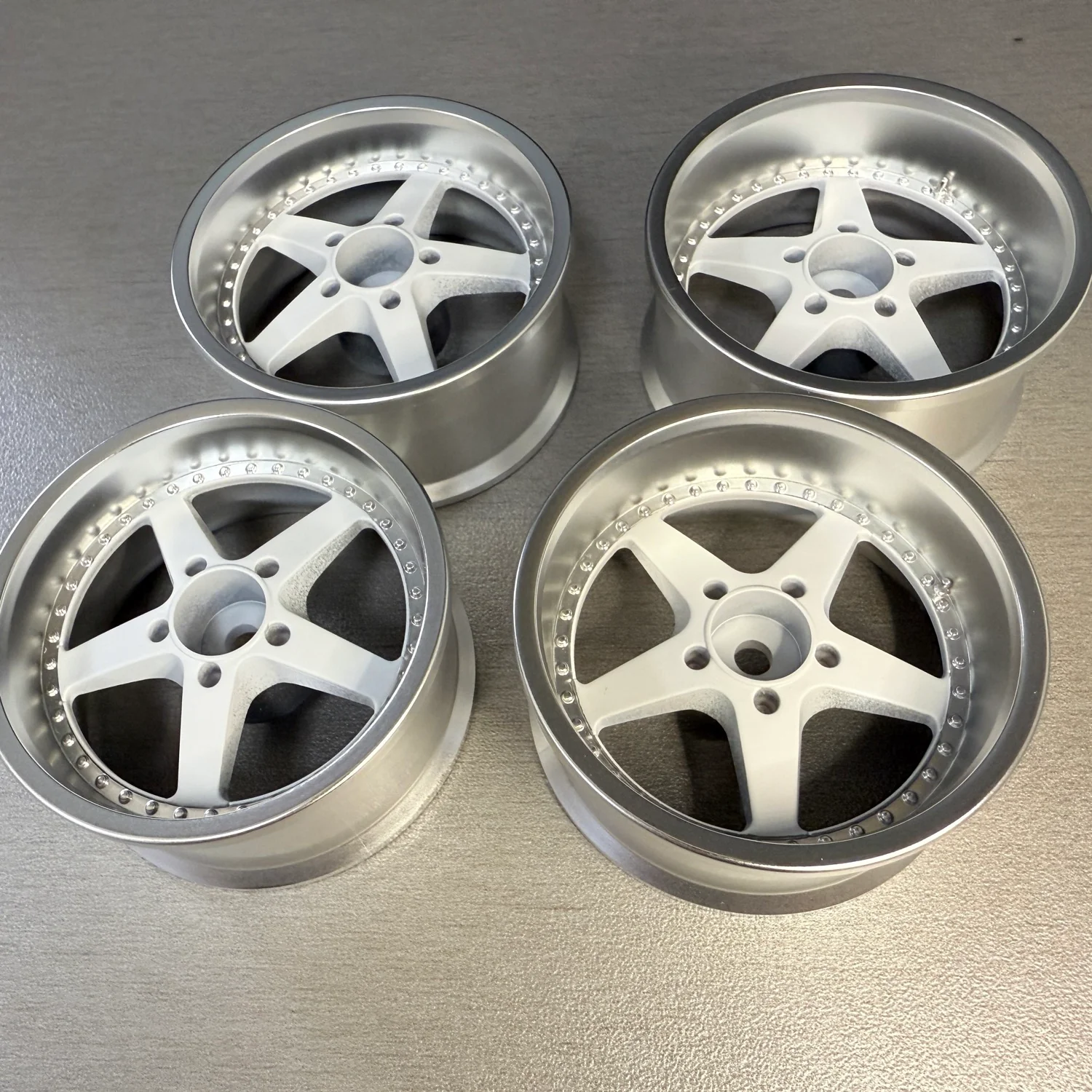 WORK EQUIP 05 MATTE WHITE w/ CHROME LIP 6mm 8mm [LAB] LW-0106MWEA LW-0108MWEA - Image 2