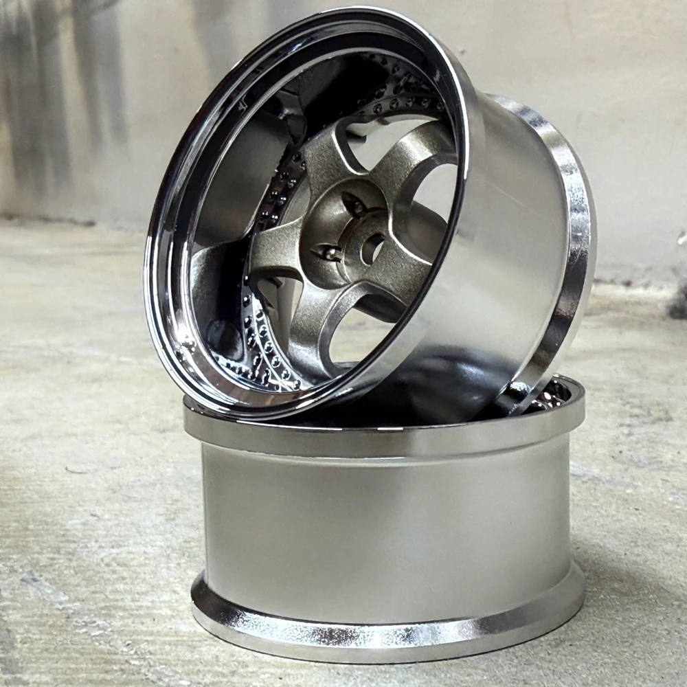 WORK MEISTER S1 3P 6mm - 8mm RIMS BRONZE METALLIC (W/ CHROME LIP) [LAB] LW-0808BM LW-0806BM