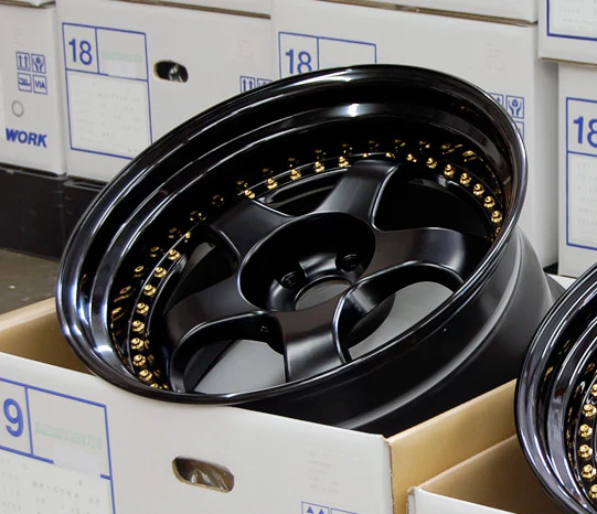 WORK MEISTER S1 3P 6mm - 8mm RIMS High Gloss Black (Mirror) [LAB] LW-0808HGB LW-0806HGB - Image 4