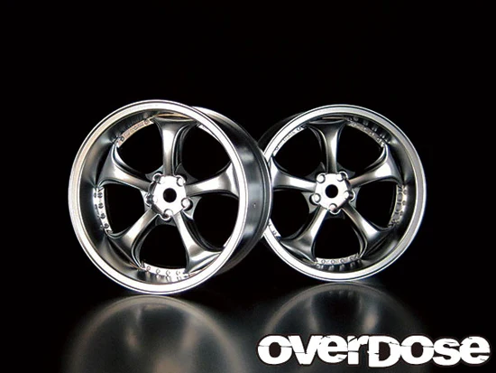 Work VS-KF (Matte Chrome) 5mm - 7mm Rims [Overdose] OD1185b OD1183b VSKF
