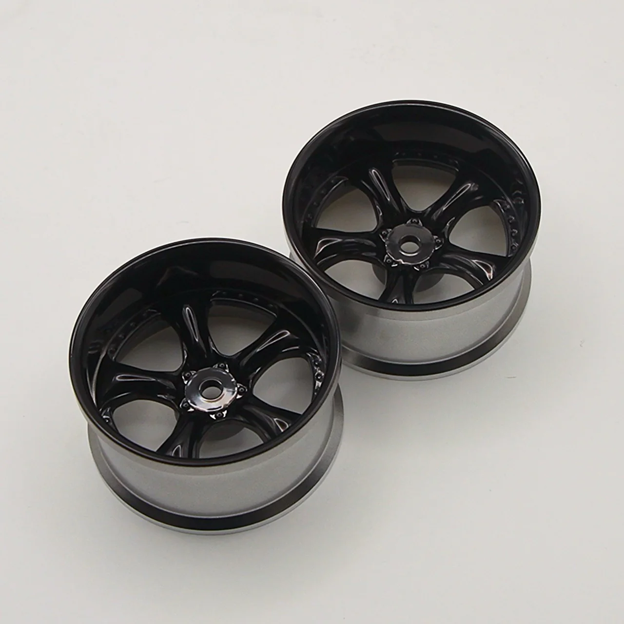 Work VS-KF VSKF 1-10 VS KF Wheels (HIGH GLOSS BLACK) 6mm / 8mm [Lab] LW-0906HGB LW-0908HGB - Image 2