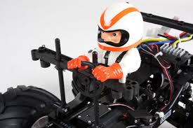 WR02 Driver Figure Torso for 1-10 Body [Tamiya] 54531 - Image 4