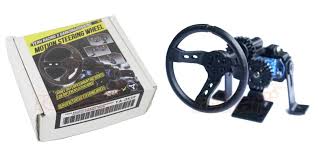 X DarkDragonWing Motion Steering Wheel For 1/10 RC Car [Yeah Racing] YA-0539 - Image 2