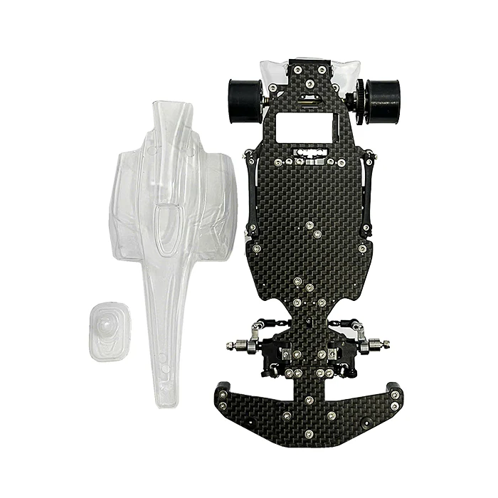 XB-F1 1/28 F1 Formula One Chassis Kit No Servo (1/28) RWD Car [XBility] XB-F1 - Image 8