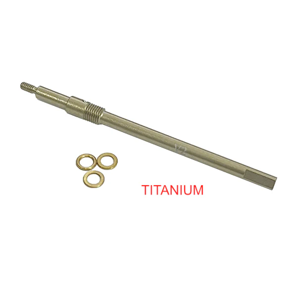XBONE 1-28 -  Diff Titanium Shaft (1pcs) Differential Axle [Xbility RC]  XB1-090-14