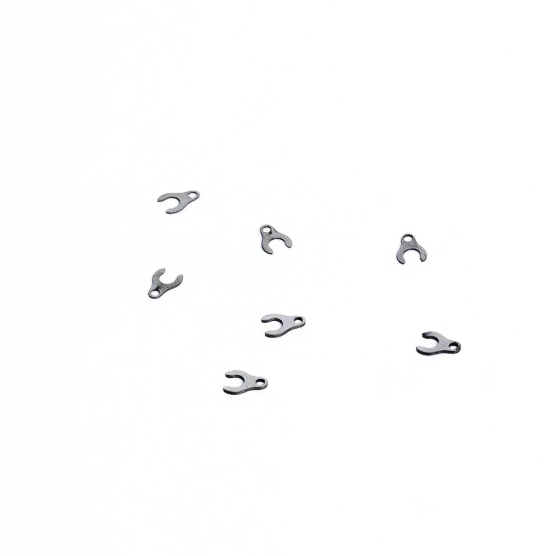 XBONE 1-28 -  STAINLESS STEEL CASTER PLTE  [Xbility RC]  XB1-008