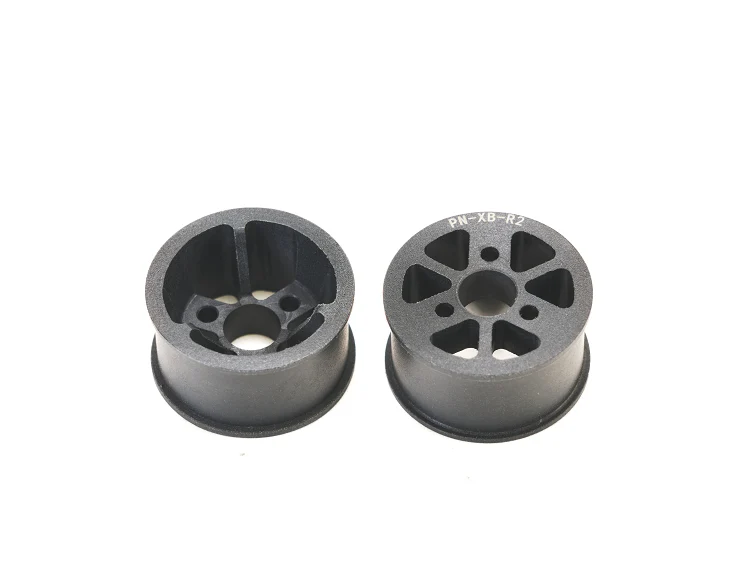 BLACK XBOne 2WD Machine Cut - REAR Flanged Rims - RWD Wheels Xbility One XB1 [PN Racing] XB11B3 XB11B2 XB11B14 - Image 2
