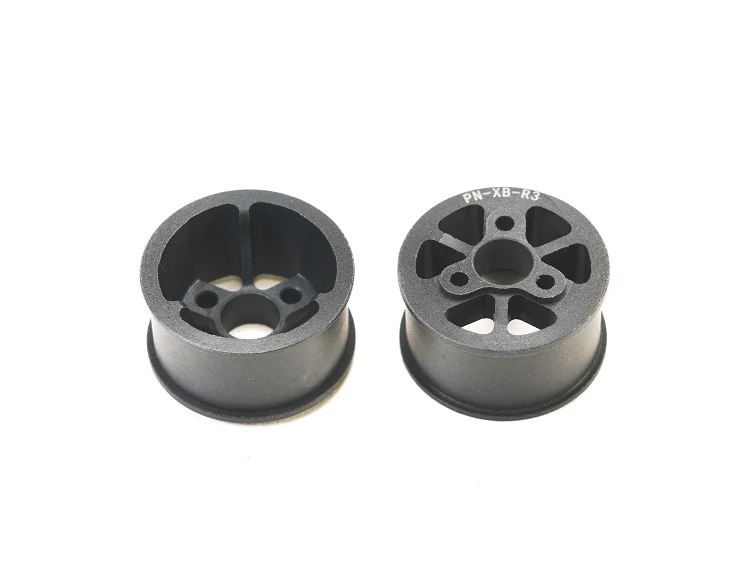 BLACK XBOne 2WD Machine Cut - REAR Flanged Rims - RWD Wheels Xbility One XB1 [PN Racing] XB11B3 XB11B2 XB11B14 - Image 3