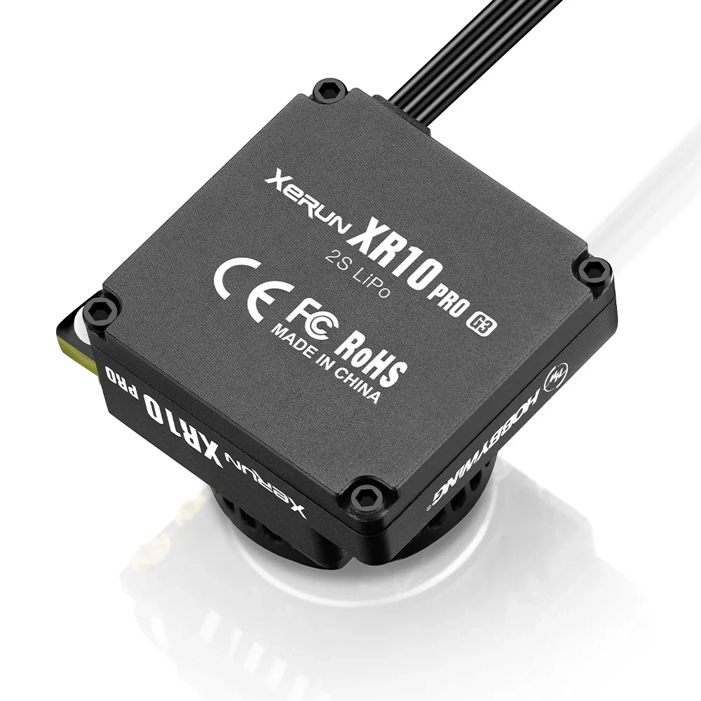 XeRun XR10 PRO ESC G3 160A (2S) ESC Speed Controller (Boost and Turbo) [Hobbywing] 30112619 - Image 4